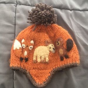 Wool baby toddler beanie